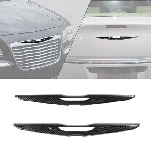 Carbon fiber Central Control Dash Decor Cover Trim Bezel for 2015+ Chrysler 300C - 第 69/371 張圖片