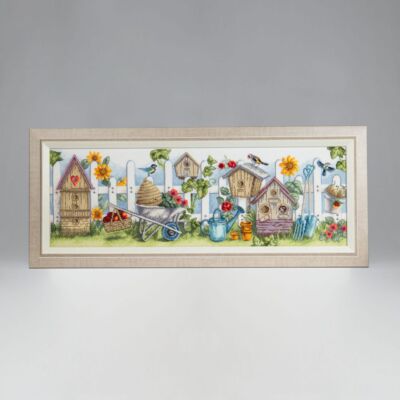 Charivna Mit Cross-stitch kit M-451C Bird yard