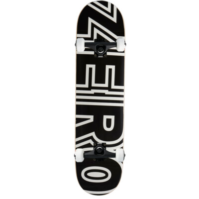 Zero Skateboard Assembly Bold Black 8.5'' Complete
