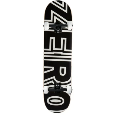 Zero Skateboard Assembly Bold Black 8.5" Complete