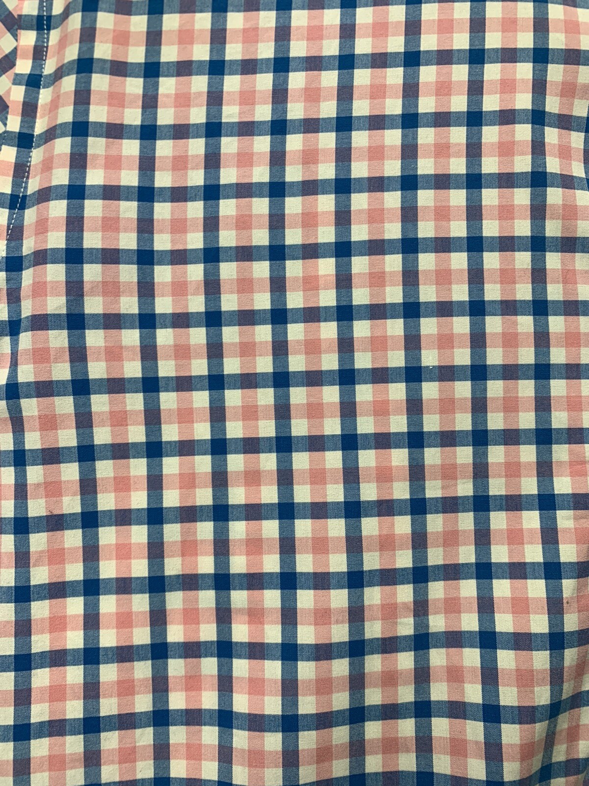 J. Crew Button Down Square Pattern Cotton Casual … - image 4
