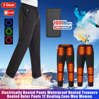 Beheizte Hose Winter Warm Elektrisch USB Hose Männer Frauen