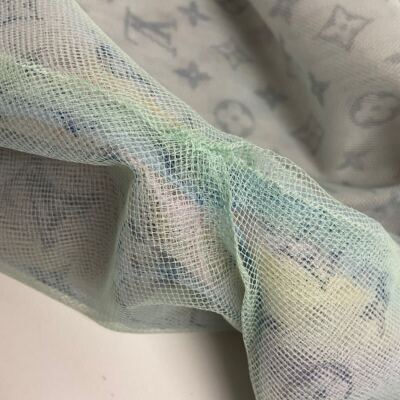 LOUIS VUITTON RM201 TED HIS77W Monogram Tulle T-shirt Multi