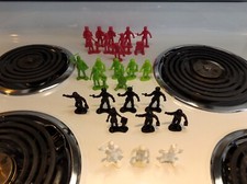 VINTAGE LOT OF TARA TOYS SPACE CITY ADVENTURE PLAYSET GALAXY LASER TEAM FIGURES