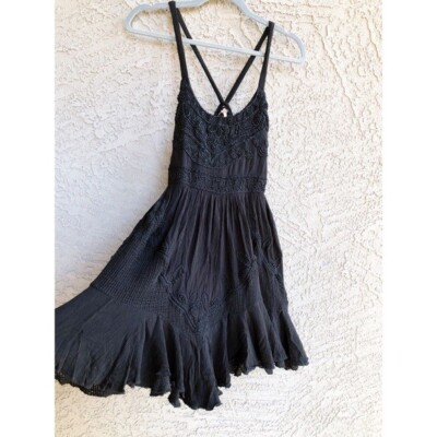 free people encrusted mini dress Free People Encrusted Mini Dress in Ivory