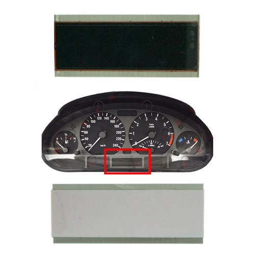 Instrument Cluster LCD Display Screen for BMW 2000-2006 323Ci 325Ci 328Ci 330ci - Picture 1 of 11