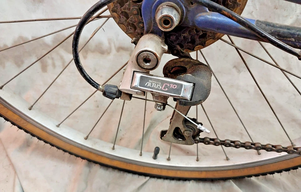 1994 Raleigh C50 City Hybrid Bike 19" Large MTB Chromoly Shimano USA Made/Ships! - Image 3 of 4