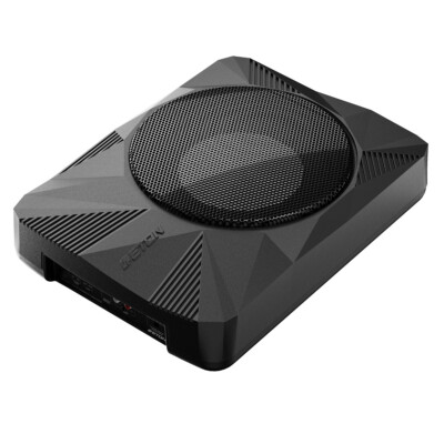Untersitz Subwoofer Eton USB10AR Aktive 10'' Zoll 25cm flach Seitenteil Active