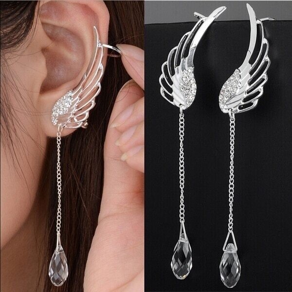 Elegant Angel Wing Earrings for Women by Delysia King-image