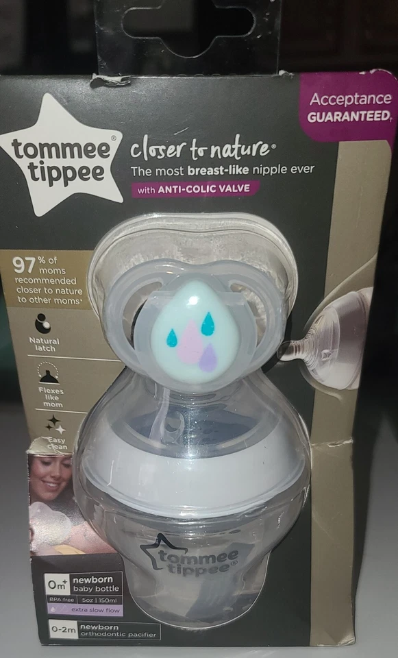 Tommee Tippee Closer to Nature 9oz Anti-Colic 0m+ New  - Image 3 of 3