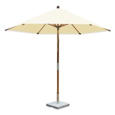 Parasols Garden Umbrellas 3 m Canopy Bamboo Frame Variety of Colours & Sizes