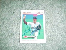 1991 Reading Phillies Andy Ashby Autographed Signed Baseball Card 