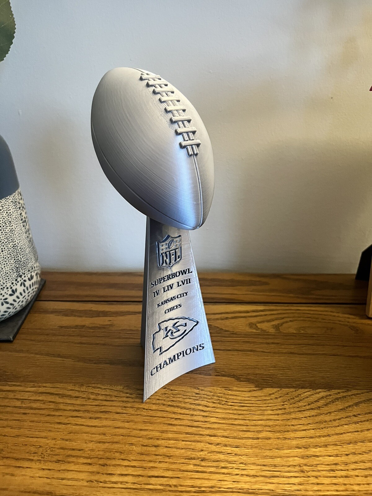 Kansas City Chiefs Super Bowl Commemorative Lombardi Trophy 25CM eBay