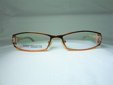 Chez Colette, eyeglasses, square, oval, men's, women's, frames, NOS, vintage