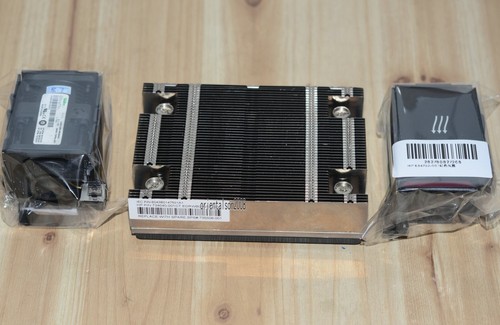 New HP DL360p Gen8 V2 Xeon CPU heatsink fan kit 1x 735506-001 2x 667882-001 - 第 1/5 張圖片