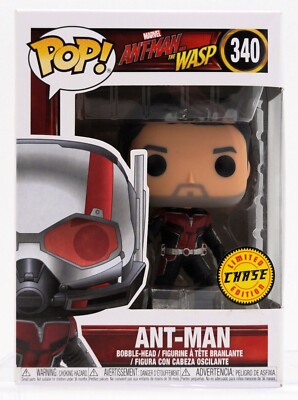 Funko POP #340 Marvel Ant-Man Unmasked Limited Edition Chase NEW