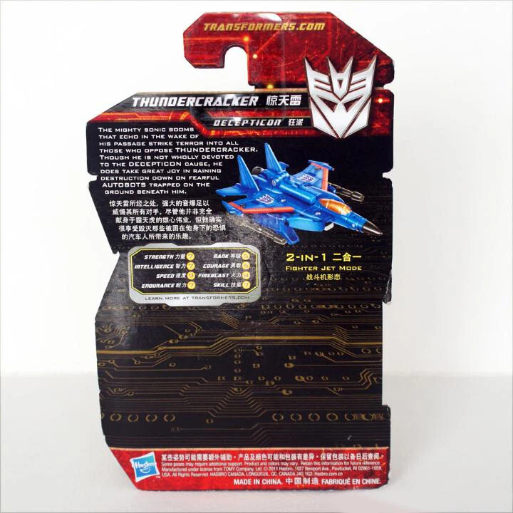 TRANSFORMERS GENERATIONS THUNDERCRACKER (GDO ASIA EXCLUSIVE) - HASBRO 2011, 7 cm - Imagen 2 de 3