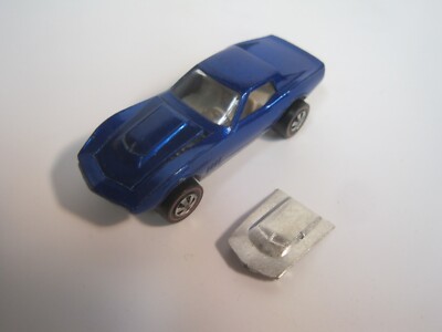 Hot Wheels Redline CUSTOM CORVETTE HOOD US Reproduction Part