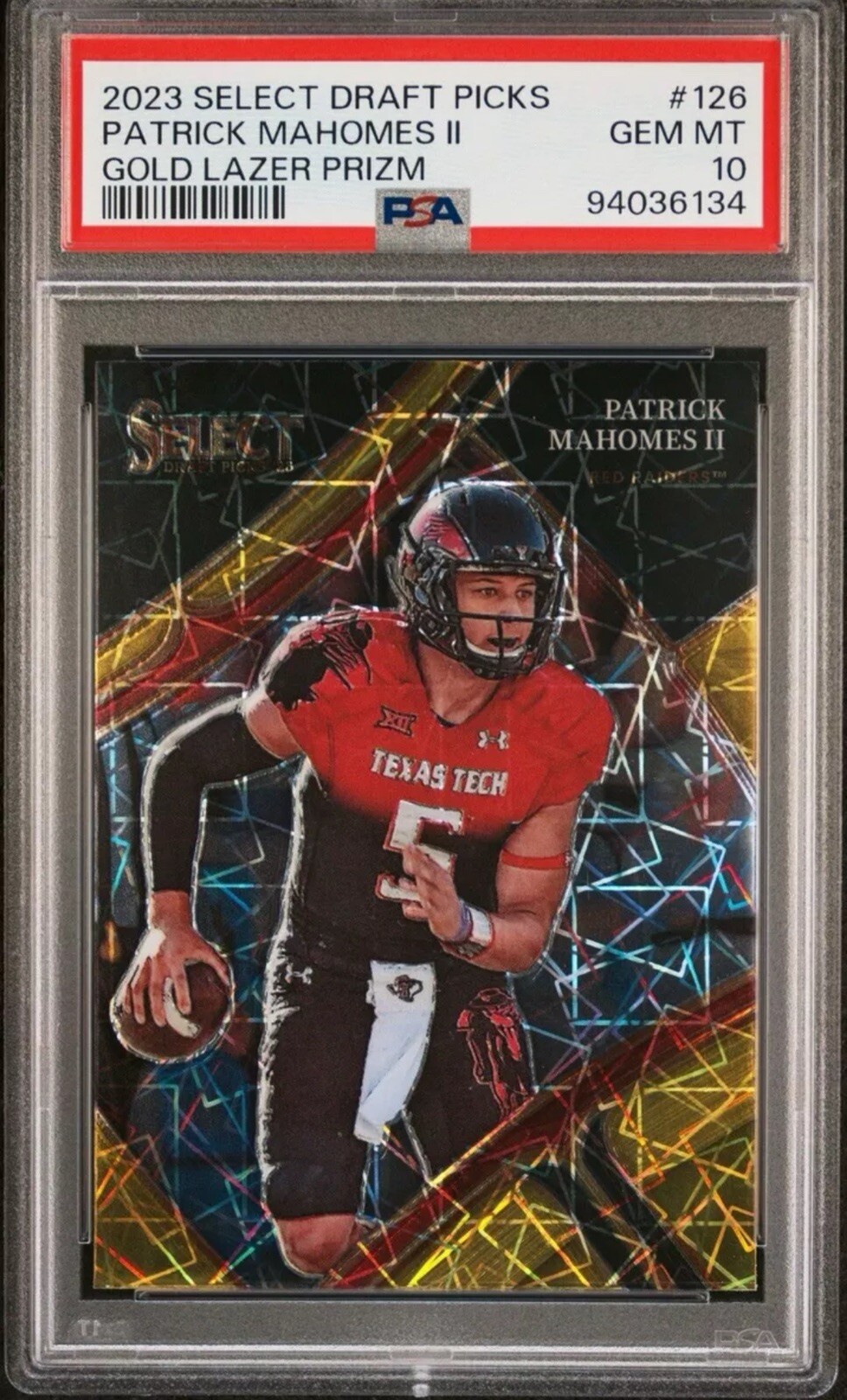 Patrick Mahomes Mystery Pack  - PSA 10 Mahomes Guaranteed + NFL Rookies 🏈🔥 view 9
