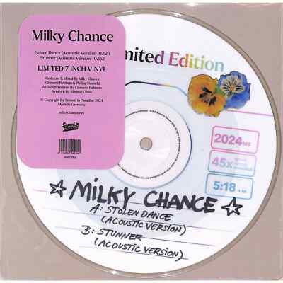 Milky Chance / STOLEN DANCE (LTD. 7 INCH / PICTURE DISC / RSD 2024 EXCLUSIVE) /