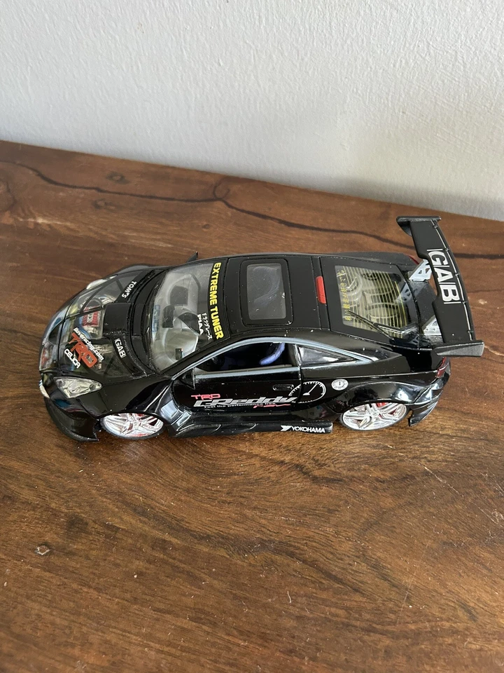Kentoys Boley Toyota Celica EXTREME TUNER GReddy Diecast escala 1:24 negro Foto 2 de 4