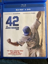 42 (Blu-ray) DVD Jackie Robinson Read Action Thriller Horror DVD Lots In Store