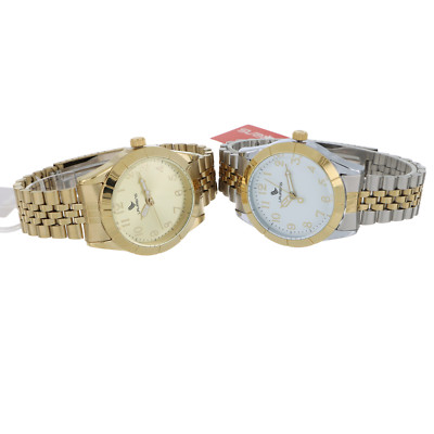 Herrenuhr Gold Lorens aus Quarz