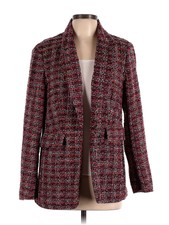 Hazel Women Red Blazer L