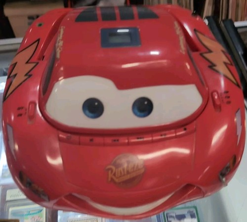 VTG Lightning McQueen CD Player Radio Disney Pixar Cars AM/FM AS-IS FOR PARTS! - Picture 2 of 13
