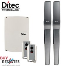 Ditec PWR 25H Dual Swing Gate Motor Opener Kit 2000N 240V IP44