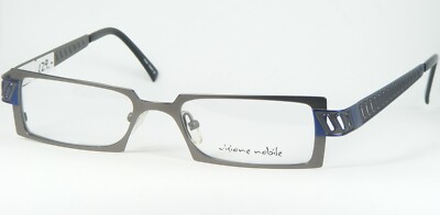 Visione Nobile VH112 C12 GREY /BLUE EYEGLASSES GLASSES FRAME 50-18-145mm (NOTES)