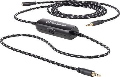Chat Link Pro Audio Adapter for PS5, PS4, Nintendo Switch, Black