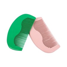 Customize Your Logo-Pink/green peach wood comb beard comb hair comb barber tool
