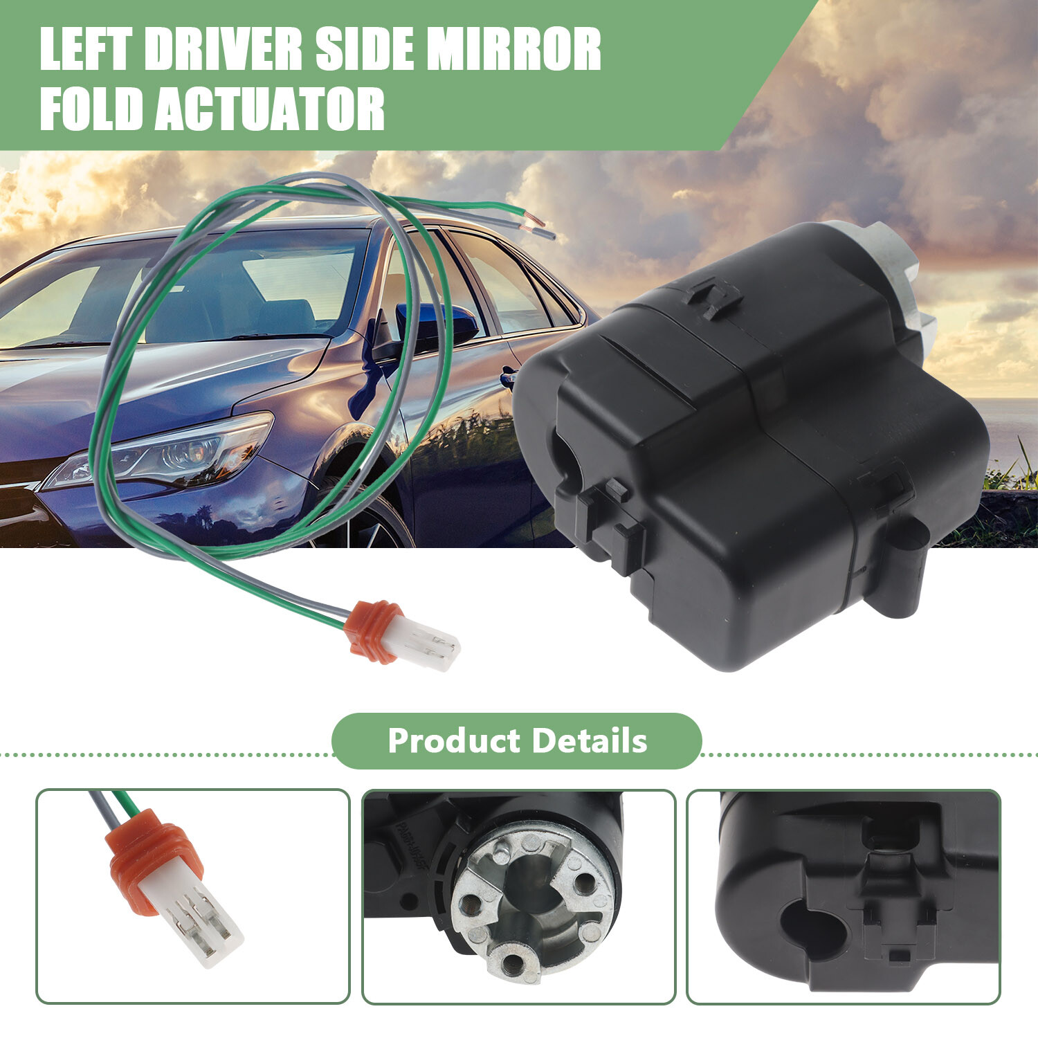 Left Power Folding Mirror Motor for 20042016 Lexus IS300 ES330 Toyota