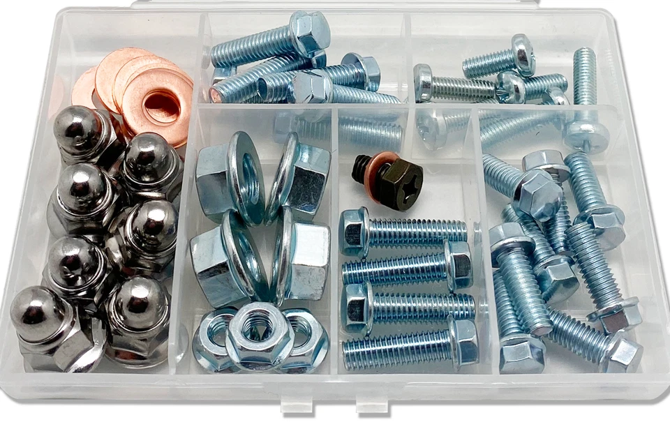 Kit de pernos de motor de extremo superior Honda CR125 CR 125R 125M CR125R CR125M (zinc) Foto 2 de 4