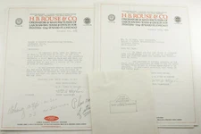 1928 Lamson Goodnow SKETCH H B Rouse Co Chicago IL Etching Ephemera P1126A