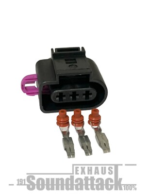 Steckergehäuse 1J0973723 3-pol. VW 1J0 973 723 0,50²-1,00²  Audi VW Seat