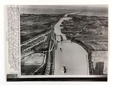 1959 Port Weller Ontario Canada St Lawrence Seaway Shipping Vintage Press Photo