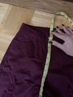 Skinny Jeans (1) Fashion Nova Jeans Ripped Burgundy Perfect Condition — photo 4