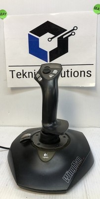 LOGITECH WINGMAN EXTREME DIGITAL 3D FLIGHT STICK CONTROLLER TESTED WORKING