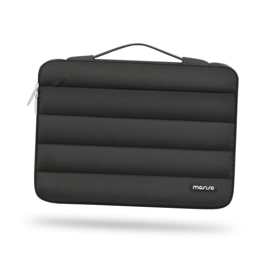 360 Protective 13-14 inch Laptop Case, 13.3 inch Puffy Laptop Sleeve