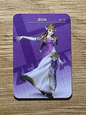 #Z16 Mini Amiibo Karte für Zelda Breath of the Wild ''Zelda'' Nintendo Switch Wii