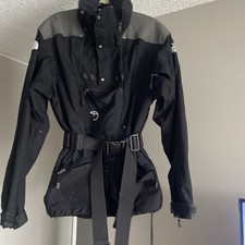 North Face Steep Tech Jacket Mens Black Gray Scot Schmidt Hooded XLarge