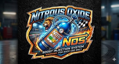 Nitrous Oxide Sticker Decal Phone Laptop 