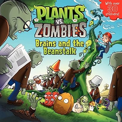 Plants vs. Zombies: Brains and the Beanstalk - paperback Auerbach, Annie|Rob...