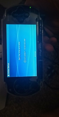 Sony PSP-3000 Black Handheld System with Charger Tested Working - No Battery