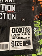Dixxon Flannel Company Thundercat 2.0 Limited Edition Men's Black Flannel L