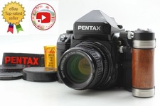 N MINT w/ Hot Shoe Grip PENTAX 67 II AE Camera SMC P 105mm f2.4 From JAPAN