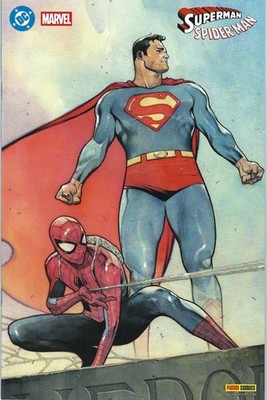 SUPERMAN / SPIDER-MAN  1 deutsch VARIANT COVER EDITION D  lim 300 OLIVIER COIPEL