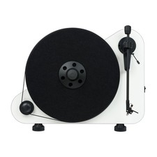 Pro-Ject VTE Vertical Turntable with OM5 Cartridge Right Handed White DEMO 